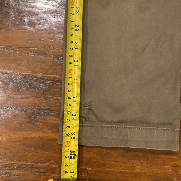 Current/Elliot Olive Green Straight Leg Pants Women's Size 28 - Picture 14 of 14